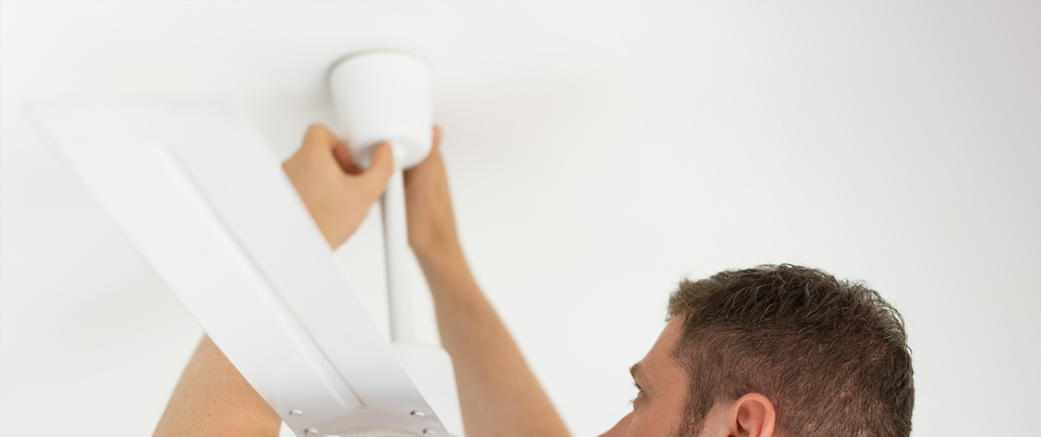 Install a Ceiling Fan in Albury Wodonga Electrician