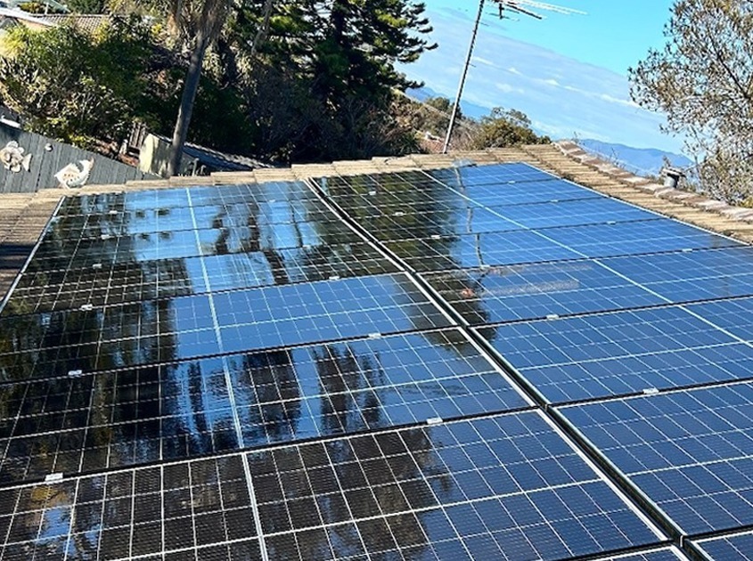 Solar Panel Maintenance Albury Wodonga Repairs Cleaning Before and After